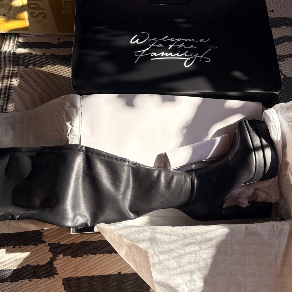 MISTTI PLATFORM KNEE HIGH BOOTS - Picture 10 of 13